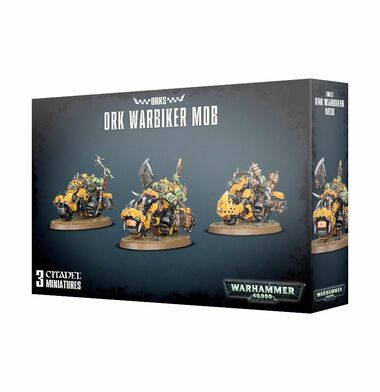 Warhammer 40K: Orks - Ork Warbiker Mob