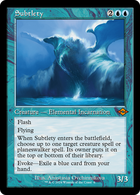 Subtlety (MH2-006) - Modern Horizons 2 Timeshifts