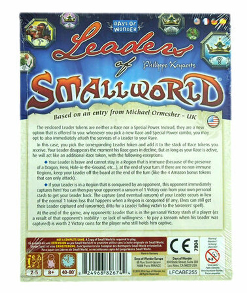 Small World: Leaders of Small World Expansion