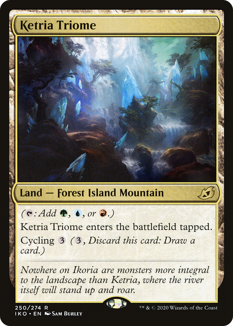 Ketria Triome (IKO-250) - Ikoria: Lair of Behemoths Foil