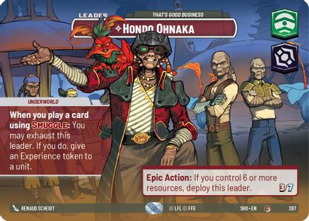 Hondo Ohnaka - That's Good Business (Showcase) (267) - Shadows of the Galaxy