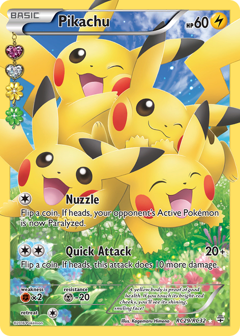 Pikachu RC29/83 - Generations Holofoil (LP)