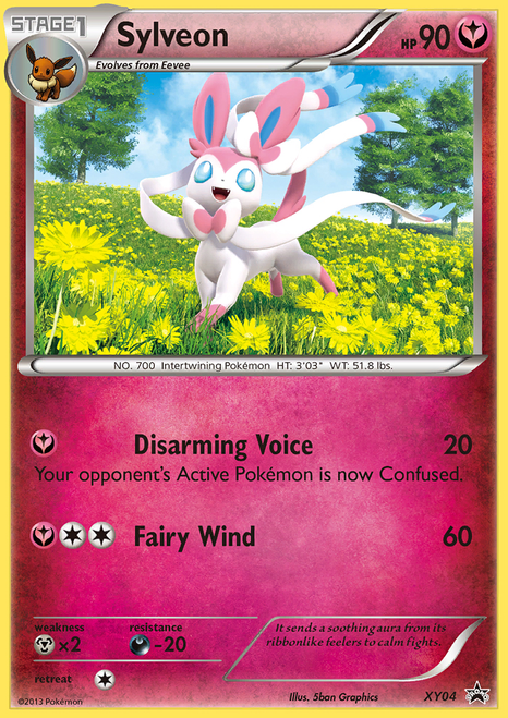 Sylveon XY04/211 - XY Black Star Promos Holofoil (MP)
