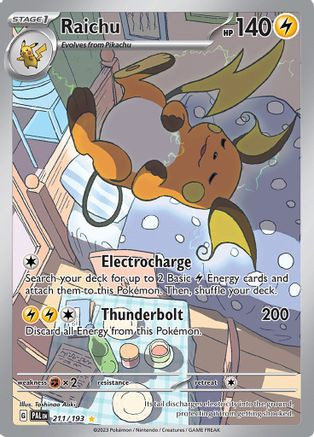 Raichu - 211/193 211 - SV02 Paldea Evolved Holofoil (HP)