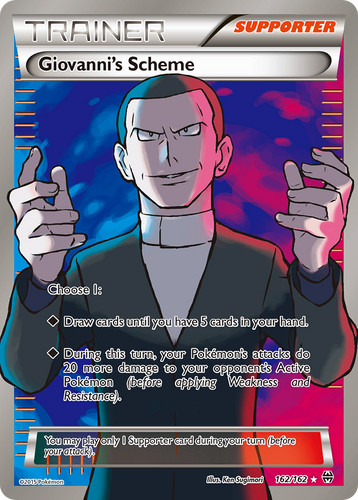 Giovanni's Scheme 162/162 - BREAKthrough Holofoil (HP)
