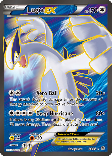 Lugia-EX 94/98 - Ancient Origins Holofoil (MP)