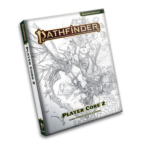 Pathfinder RPG 2nd Edition: Player Core 2 (Sketch Cover)
