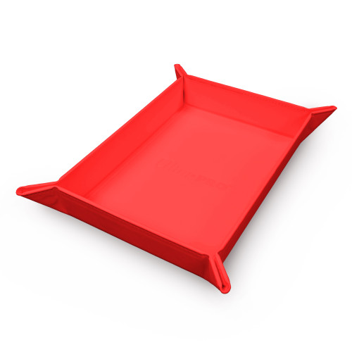 Ultra Pro: Vivid Magnetic Foldable Dice Tray - Red