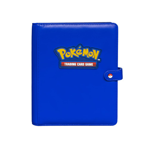 Ultra Pro: Pokemon - Blue Snap Binder (4-Pocket)