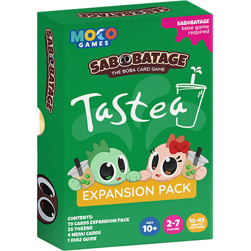 SaBOBAtage: The Boba Card Game - Tastea Expansion Pack