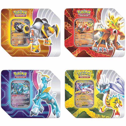 Pokemon: Paradox Destinies Tin (Set of 4)