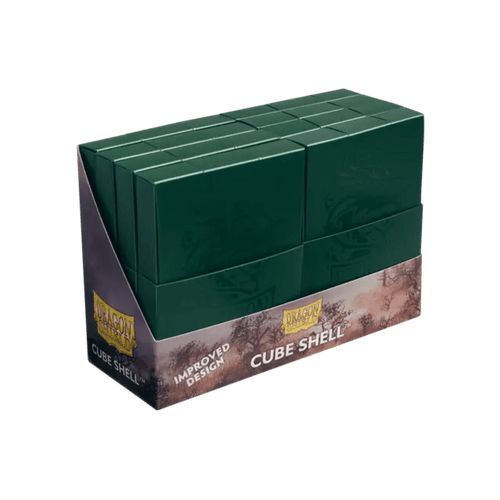 Dragon Shield: Cube Shell (Forest Green) (8ct)