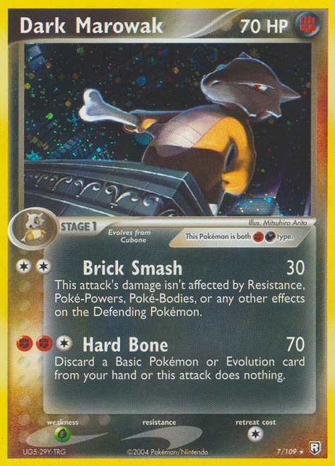 Dark Marowak 7/109 - Team Rocket Returns Holofoil (MP)