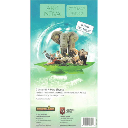 Ark Nova: Zoo - Map Pack 2