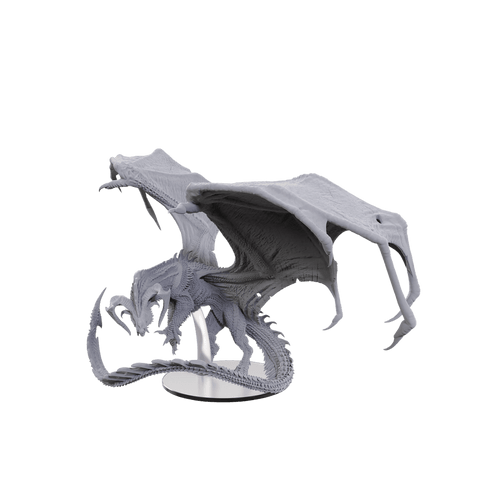 Dungeons & Dragons Nolzur's Marvelous Unpainted Miniatures: Adult Black Dragon (New Sculpt)