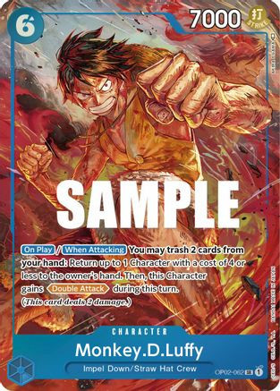Monkey.D.Luffy (Alternate Art) (OP02-062) Paramount War Foil (LP)
