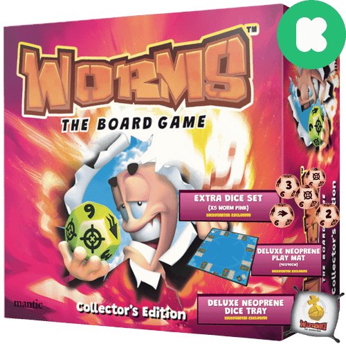 Worms: The Board Game - Collector's Edition - Armageddon Pledge (Kickstarter)