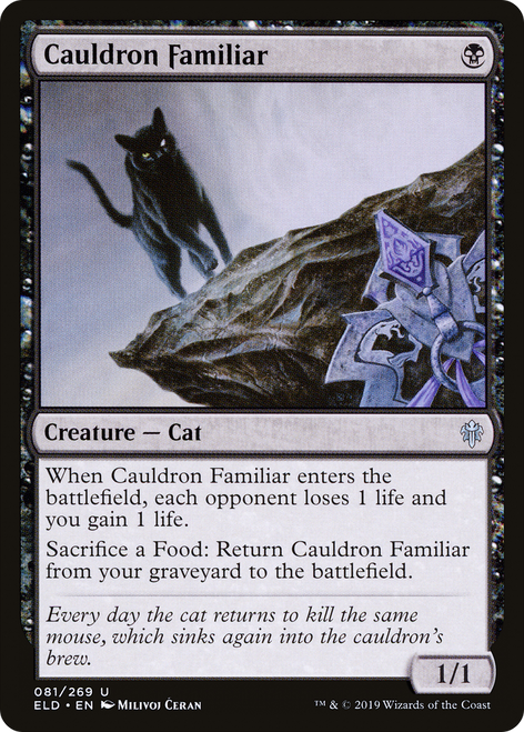 Cauldron Familiar (ELD-081) - Throne of Eldraine