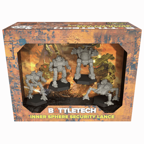 BattleTech: Inner Sphere Security Lance - Miniature Force Pack