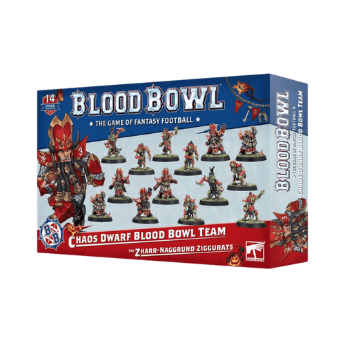 Blood Bowl: Chaos Dwarf Blood Bowl Team - The Zharr-Naggrund Ziggurats