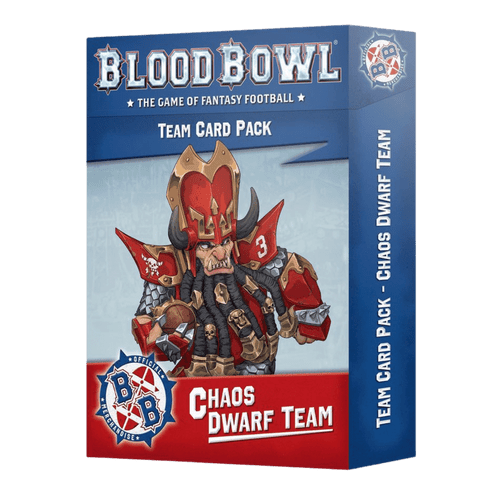 Blood Bowl: Chaos Dwarf Blood Bowl Team – Team Card Pack