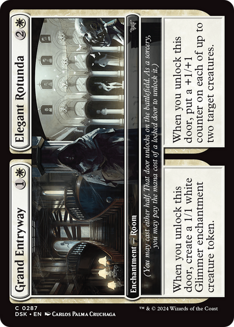 Grand Entryway // Elegant Rotunda (DSK-287) - Duskmourn: House of Horror Foil