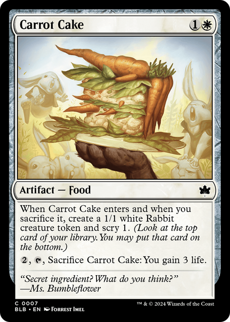 Carrot Cake (BLB-007) - Bloomburrow