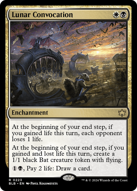 Lunar Convocation (BLB-223) - Bloomburrow