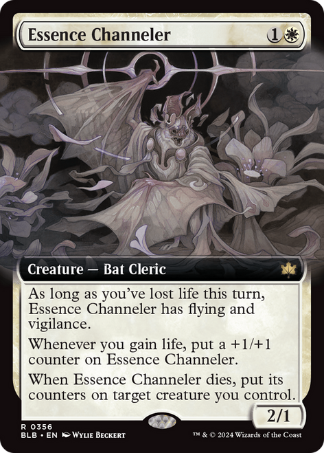 Essence Channeler (BLB-356) - Bloomburrow: (Extended Art)
