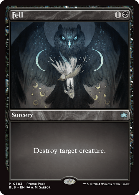 Fell (PPBLB-383) - Bloomburrow Foil