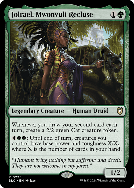 Jolrael, Mwonvuli Recluse (BLC-225) - Bloomburrow Commander