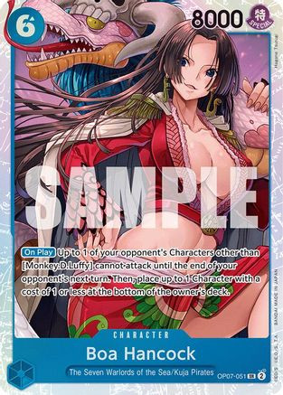 Boa Hancock (051) (OP07-051) 500 Years in the Future Foil