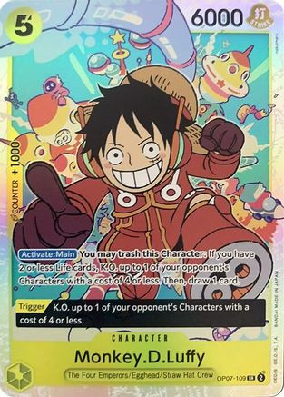Monkey.D.Luffy (109) (OP07-109) 500 Years in the Future Foil