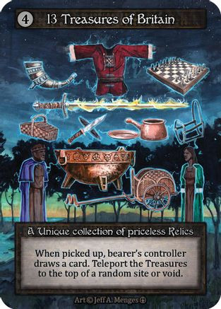 13 Treasures of Britain  - Arthurian Legends