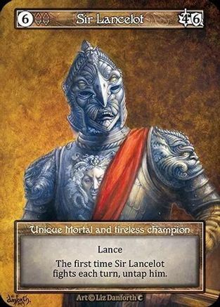 Sir Lancelot (Team Covenant)  - Arthurian Legends Promo Foil
