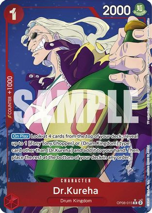 Dr.Kureha (Parallel) (OP08-015) Two Legends Foil
