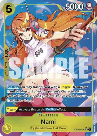 Nami (Parallel) (OP08-106) Two Legends Foil