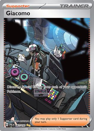Giacomo - 267/193 267 - SV02 Paldea Evolved Holofoil (DMG)