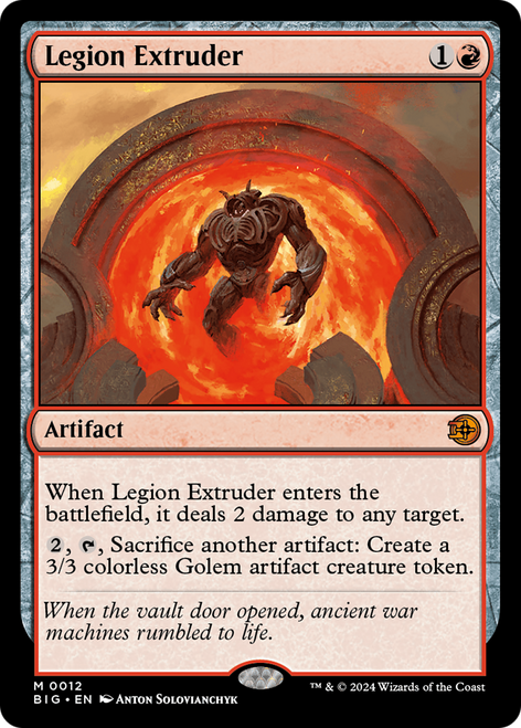 Legion Extruder (BIG-012) - The Big Score Foil
