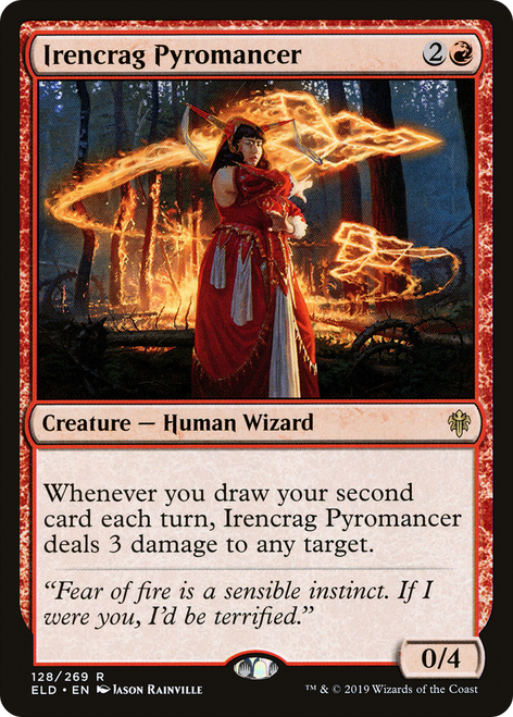 Irencrag Pyromancer (ELD-128) - Throne of Eldraine