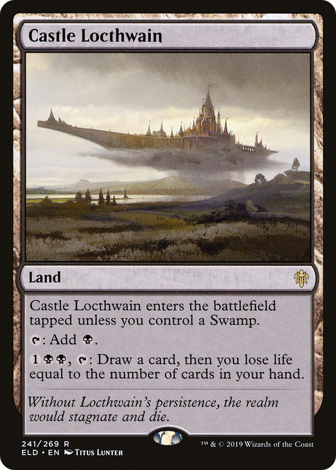 Castle Locthwain (ELD-241) - Throne of Eldraine Foil