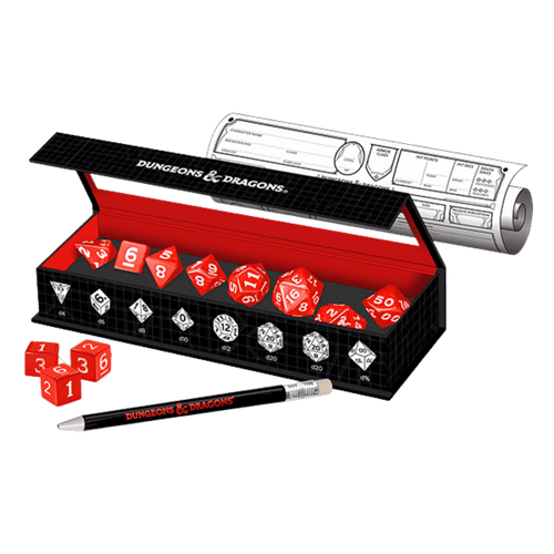 Dungeons & Dragons: New Adventurer Dice Set - Red (11ct)
