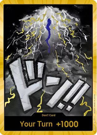 DON!! Card (Kaido) (Gold)  Premium Booster -The Best- Foil