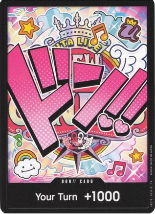 DON!! Card (Uta)  Premium Booster -The Best-