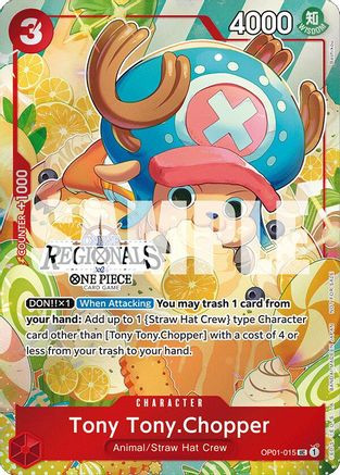 Tony Tony.Chopper (Online Regional 2024 Vol. 3) (OP01-015) One Piece Promotion Cards