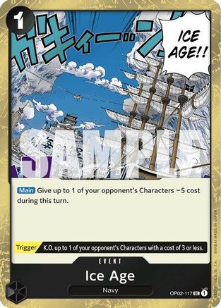 Ice Age (Jolly Roger Foil) (OP02-117) Premium Booster -The Best- Foil