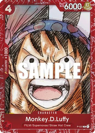 Monkey.D.Luffy (Premium Card Collection -ONE PIECE FILM RED Edition-) (P-022) One Piece Promotion Cards Foil