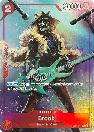 Brook (Premium Card Collection -BANDAI CARD GAMES Fest. 23-24 Edition-) (ST01-011) One Piece Promotion Cards Foil