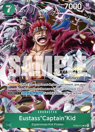 Eustass"Captain"Kid (CS 2024 Celebration Pack) (ST02-013) One Piece Promotion Cards Foil