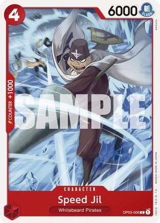 Speed Jil (OP03-006) Starter Deck 15: RED Edward.Newgate